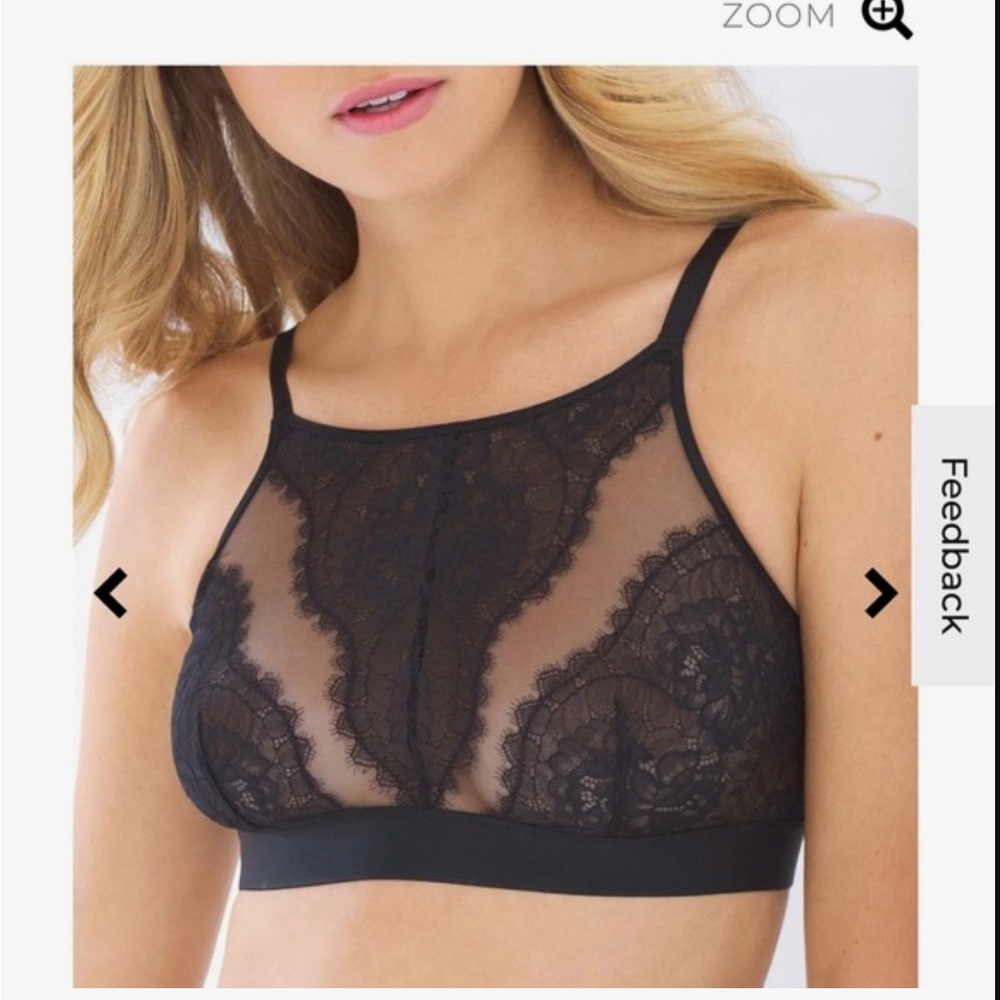 Two!!! SOMA bralettes black and a rose color